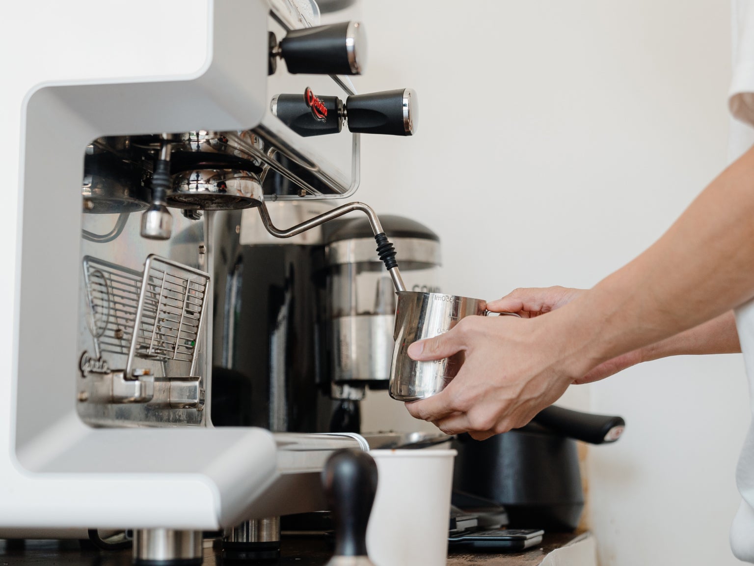 Assistência técnica para máquinas de café