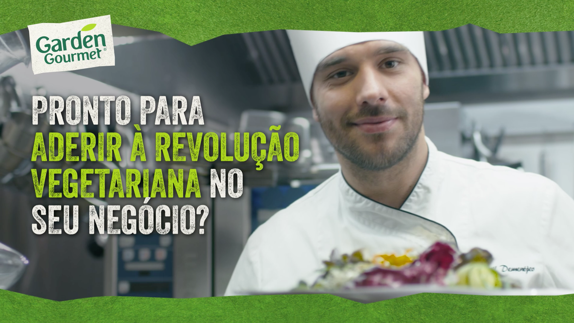 Mais receitas vegetarianas para o seu negocio com Garden Gourmet
