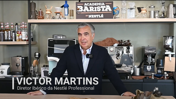 Victor Martins Diretor Ibérico da NESTLÉ PROFESSIONAL®