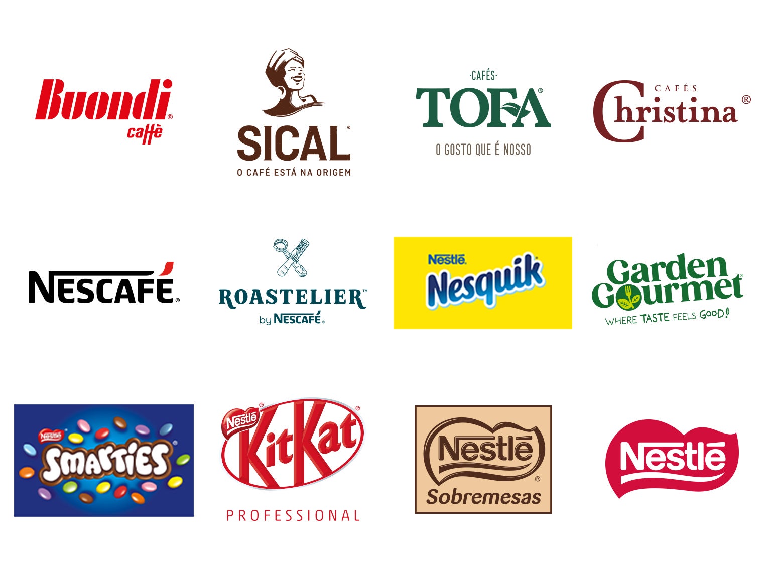 Logos marcas NESTLÉ PROFESSIONAL®