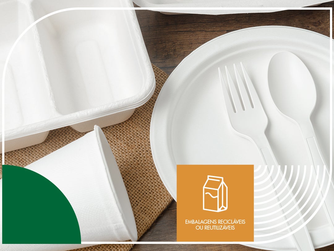 Embalagens Recicláveis Nestlé Professional