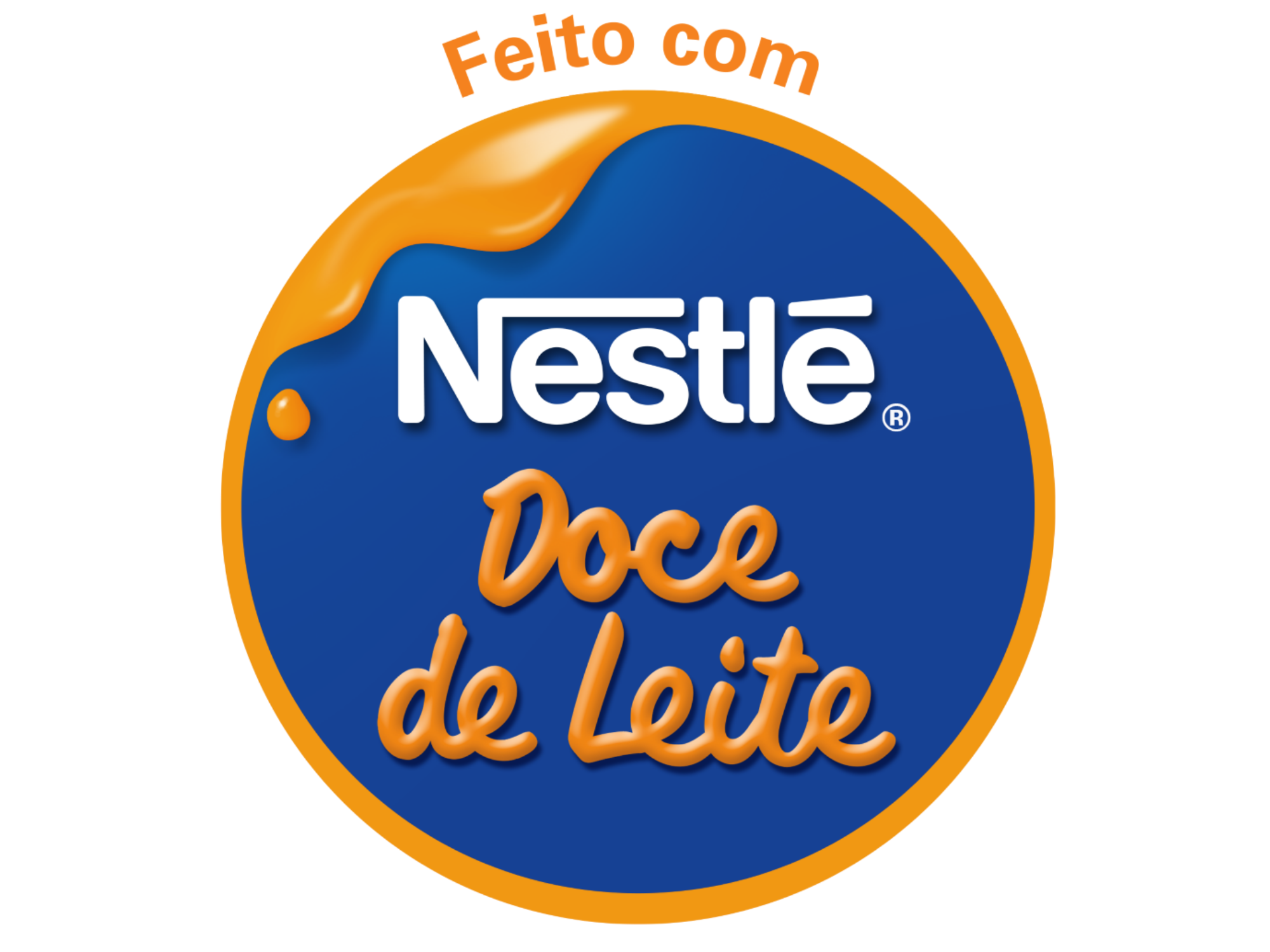 Logo Feito com Doce de Leite (Laranja)