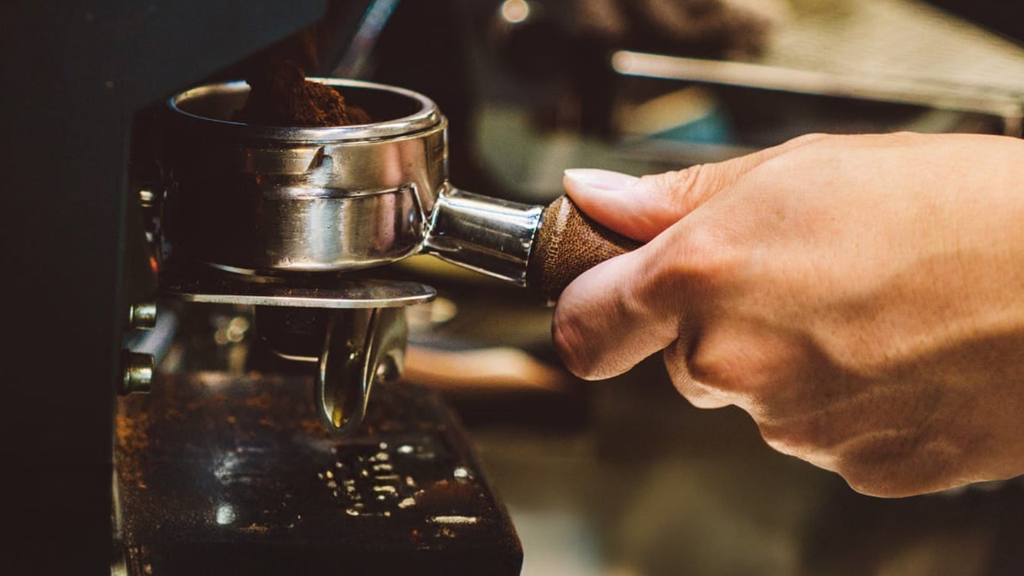 preparação do café