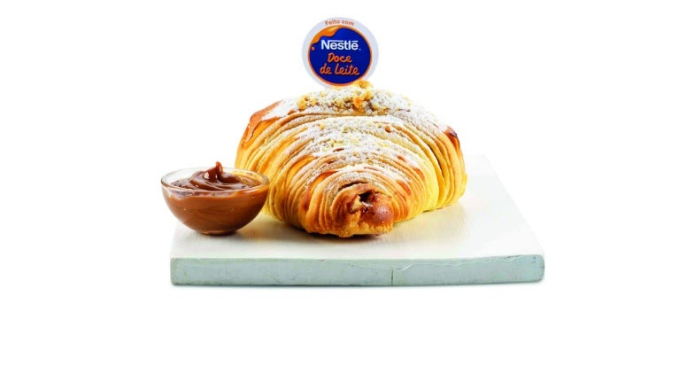 Croissant Nestle Doce de Leite