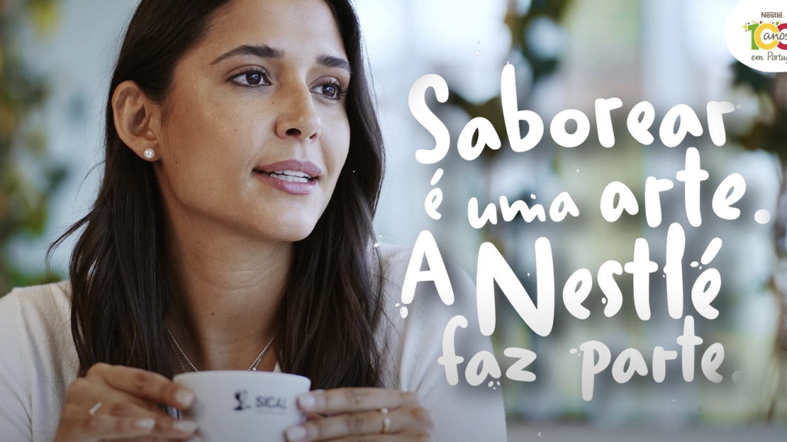 Saborear é uma arte. A Nestlé faz parte