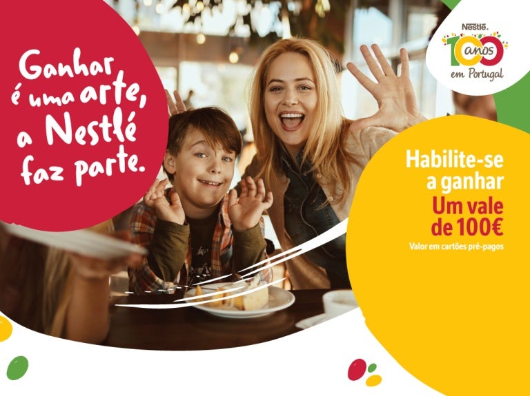 passatempo ganhar é uma arte e nestlé faz parte