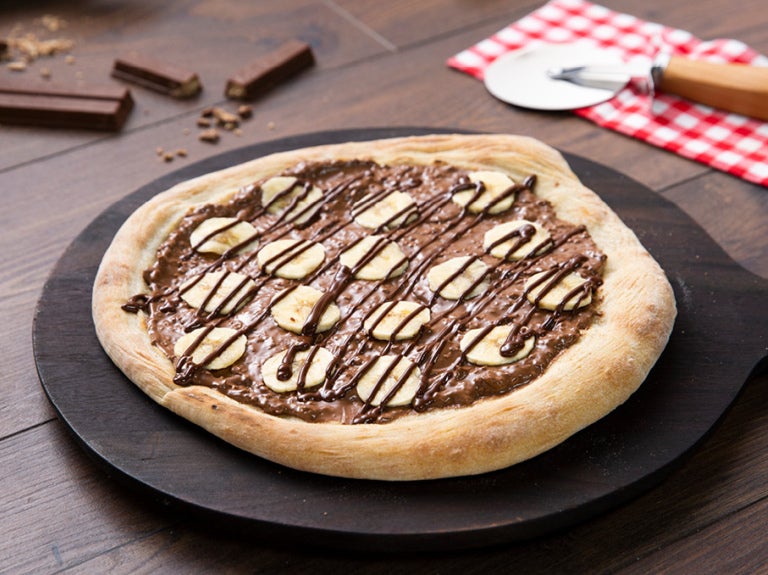Pizza feita com KITKAT® Spread