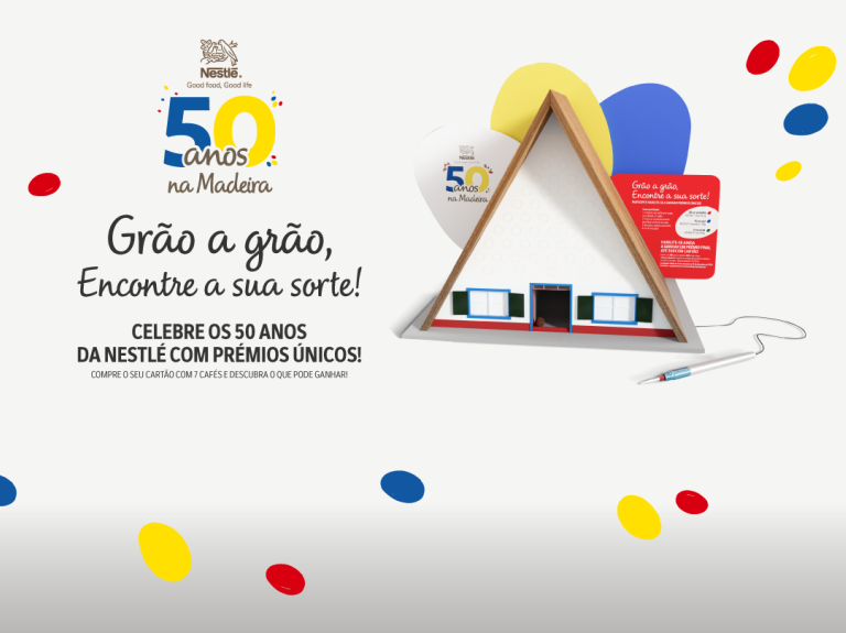 imagem passatempo 50 anos nestlé na Madeira