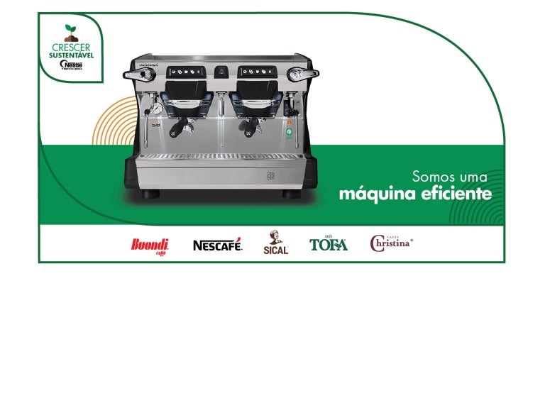 Máquina de café profissional eficiente