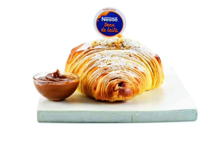 Croissant Nestle Doce de Leite