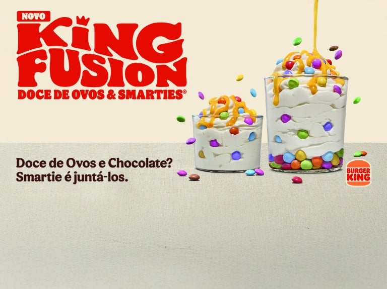 Parceria Burger King Doce de Ovos &amp; Smarties