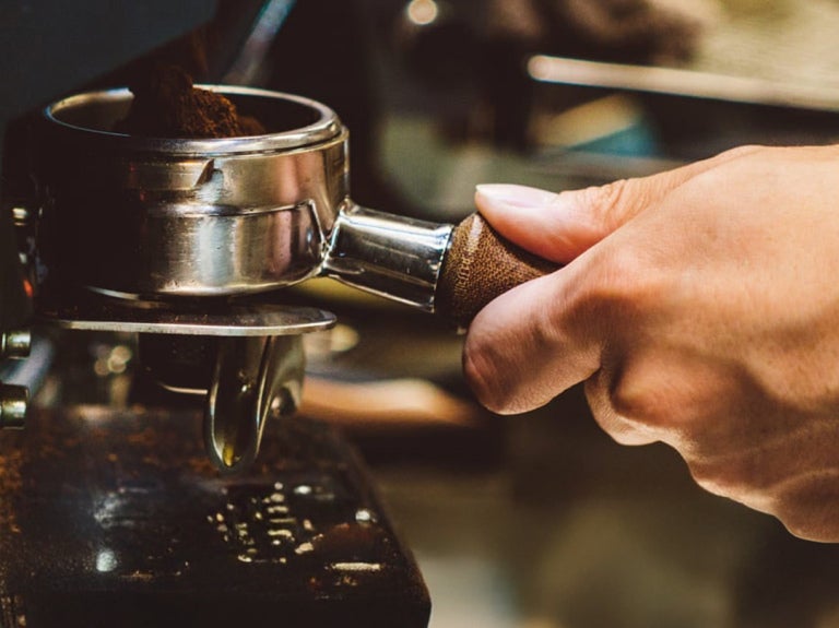 preparação de café