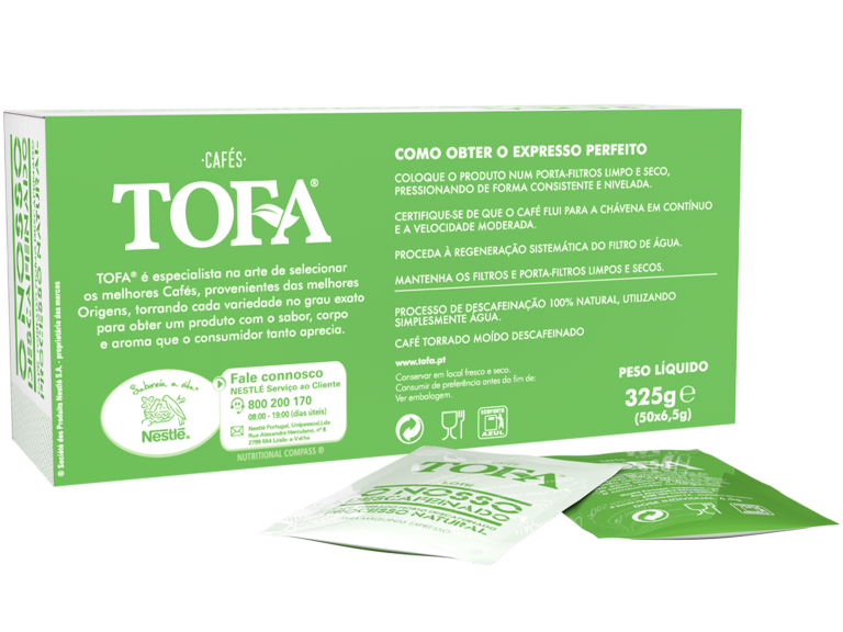 Tofa Descafeinado 50 saquetas