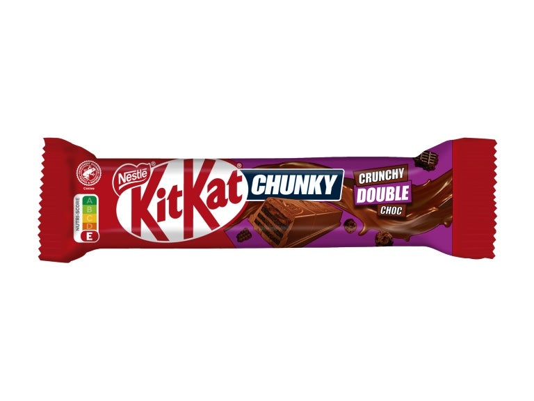 Embalagem de KITKAT® CHUNKY Double Chocolate