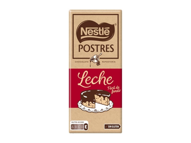 embalagem de Tablete Culinária Chocolate de Leite NESTLÉ® 