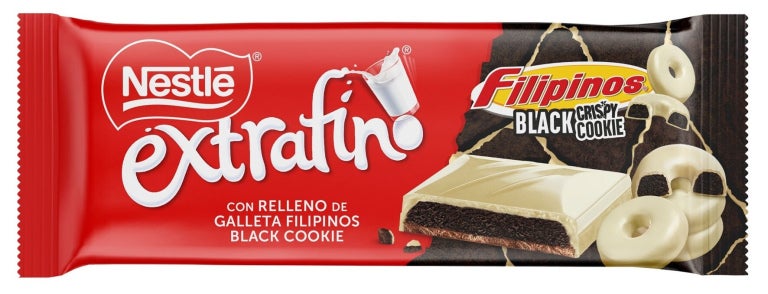 EXTRAFINO FILIPINOS BLACK Cookie Recheio de Bolacha e Chocolate
