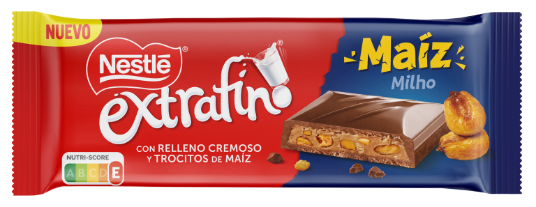 EXTRAFINO Recheio Cremoso e Pedaços de Milho Frito