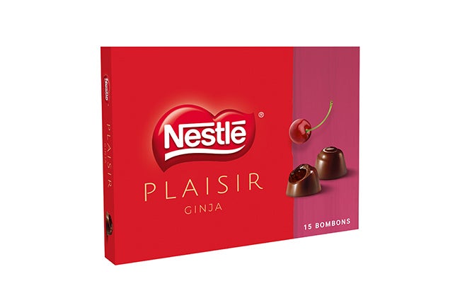 NESTLÉ® PLAISIR Bombons de Chocolate de Leite com Ginja 12x158g