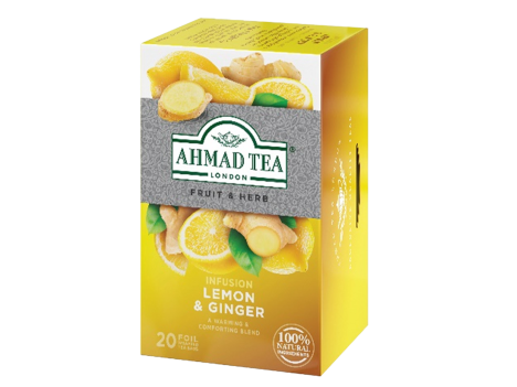 Ahmad Tea Infusão de Limão e Gengibre