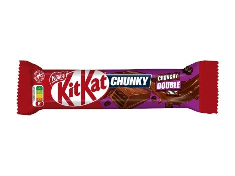 Embalagem de KITKAT® CHUNKY Double Chocolate