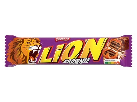 embalagem de LION® BROWNIE 