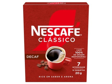 Nescafé Clássico Decaf 10 saquetas