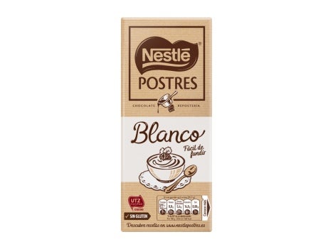 embalagem de Tablete Culinária Chocolate Branco NESTLÉ® 