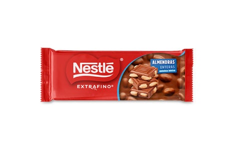 Tablete EXTRAFINO com Amêndoas Inteiras 19x100g