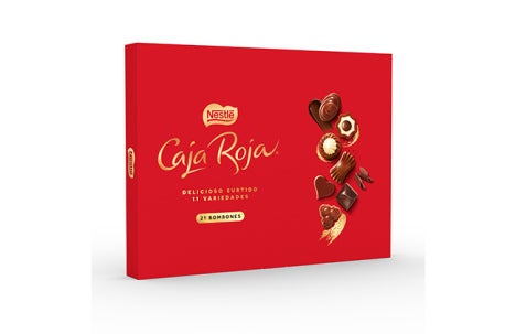 Caja roja Caixa Bombons 8x198g