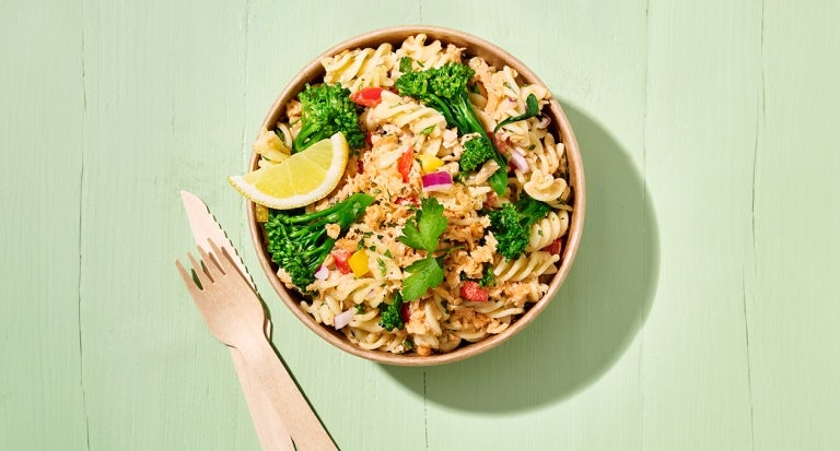 Receita de Salada de Massa com VUNA GARDEN GOURMET