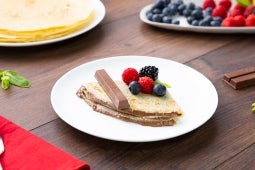 Crepes feitos com KITKAT® Spread