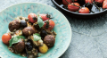 receita de salada de beringela com almondegas vegan garden gourmet